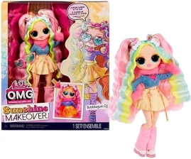 L.O.L. SURPRISE OMG SUNSHINE COLOR CHANGE BUBBLEGUM DJ DOLL WITH HAIR FASHION GIFT FOR KIDS 4
