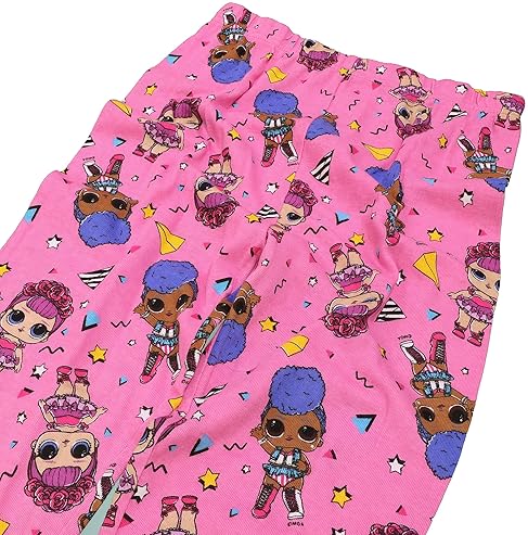 L.O.L. SURPRISE! GIRLS COTTON PAJAMAS SNUG FIT, SOFT COMFORTABLE SLEEPWEAR