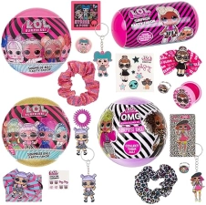 L.O.L. SURPRISE! 4-PACK ASSORTED BALLS VALUE SET OMG BIRTHDAY PARTY FAVORS ACCESSORIES FOR GIRLS
