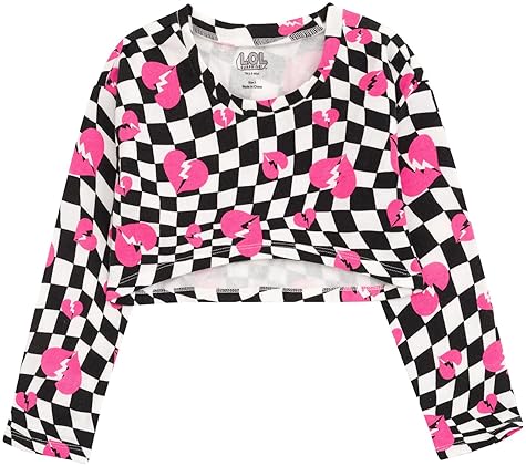L.O.L. SURPRISE! QUEEN BEE GIRLS JUMPSUIT FLEECE SHRUG OUTFIT SET KIDS SIZES 4-16