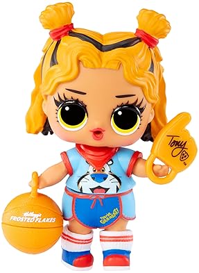L.O.L. SURPRISE! LOVES MINI SWEETS S3 DELUXE WITH 4 DOLLS, ACCESSORIES KELLOGG S CANDY SET