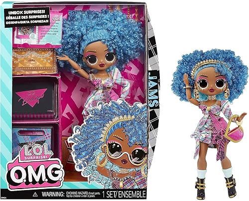 L.O.L. SURPRISE OMG JAMS FASHION DOLL WITH ACCESSORIES FUN GIFT FOR KIDS AGES 4