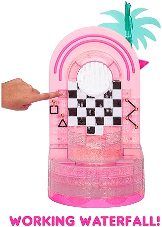 LOL SURPRISE SALON SPA PLAYSET WITH 65 SURPRISES WATERFALL, MIRROR 360 PLAY FOR KIDS 4