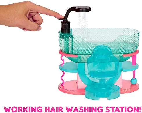 LOL SURPRISE SALON SPA PLAYSET WITH 65 SURPRISES WATERFALL, MIRROR 360 PLAY FOR KIDS 4