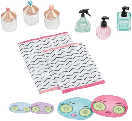 LOL SURPRISE SALON SPA PLAYSET WITH 65 SURPRISES WATERFALL, MIRROR 360 PLAY FOR KIDS 4