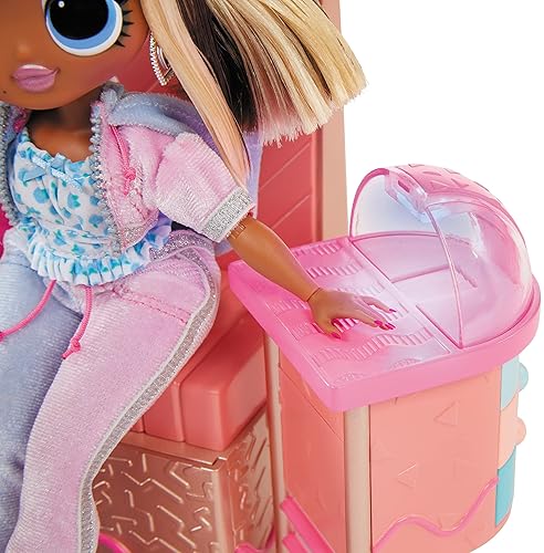 LOL SURPRISE SALON SPA PLAYSET WITH 65 SURPRISES WATERFALL, MIRROR 360 PLAY FOR KIDS 4