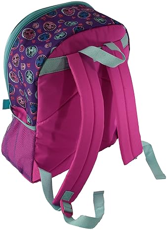 L.O.L. SURPRISE! GIRLS 4-PIECE FLIP SEQUIN 16 BACKPACK SET WITH FRONT ZIP POCKET - PURPLE TEAL