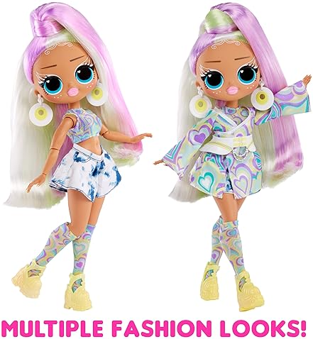 L.O.L. SURPRISE OMG SUNSHINE COLOR CHANGE DOLL WITH HAIR, FASHIONS SURPRISES KIDS 4