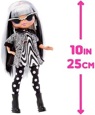 L.O.L. SURPRISE! O.M.G. GROOVY BABE FASHION DOLL WITH ACCESSORIES GIFT FOR KIDS 4