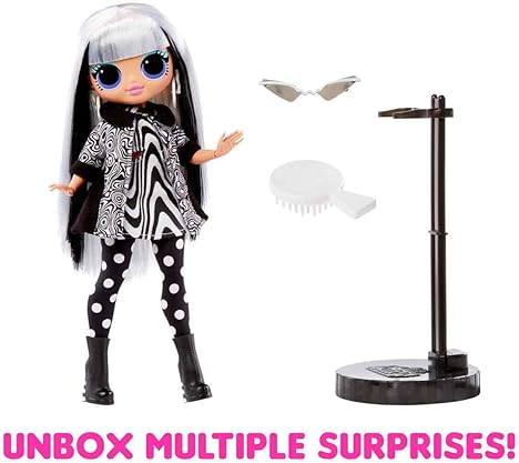 L.O.L. SURPRISE! O.M.G. GROOVY BABE FASHION DOLL WITH ACCESSORIES GIFT FOR KIDS 4