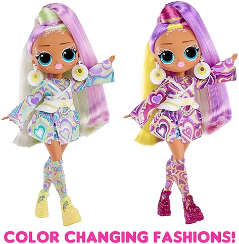 L.O.L. SURPRISE OMG SUNSHINE COLOR CHANGE DOLL WITH HAIR FASHIONS GIFT FOR KIDS 4