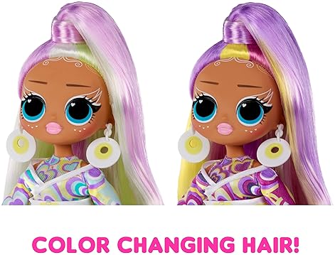L.O.L. SURPRISE OMG SUNSHINE COLOR CHANGE DOLL WITH HAIR FASHIONS GIFT FOR KIDS 4