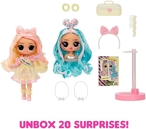 L.O.L. SURPRISE! TWEENS SWAP BRAIDS WINNIE DOLL WITH 20 SURPRISES STYLISH FASHIONS, AGES 4