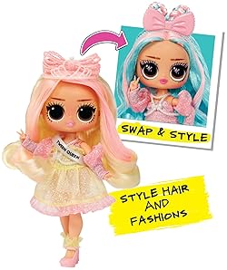 L.O.L. SURPRISE! TWEENS SWAP BRAIDS WINNIE DOLL WITH 20 SURPRISES STYLISH FASHIONS, AGES 4