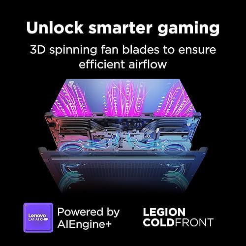 LENOVO LEGION 5I GAMING LAPTOP 16 WQXGA INTEL I7-14650HX RTX 4070 32GB RAM 512GB SSD