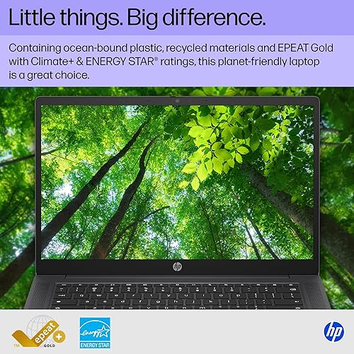 HP CHROMEBOOK 14 LAPTOP, INTEL N100, 8GB RAM, 128GB UFS, HD DISPLAY, CHROME OS, GRAY