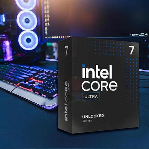 INTEL CORE ULTRA 7 DESKTOP CPU 265K - 20 CORES 8 P 12 E UP TO 5.5 GHZ PERFORMANCE PROCESSOR