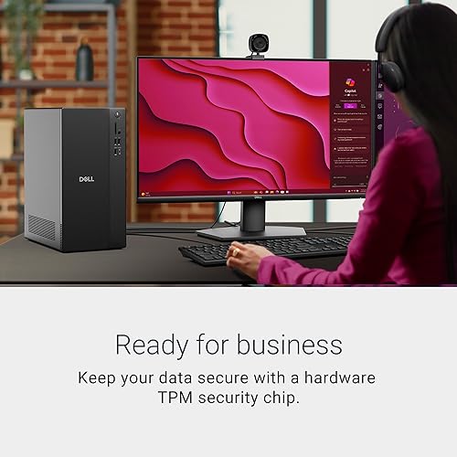 DELL TOWER DESKTOP ECT1250 - INTEL CORE ULTRA 7-265, 16GB DDR5, 1TB SSD, UHD GRAPHICS, KEYBOARD