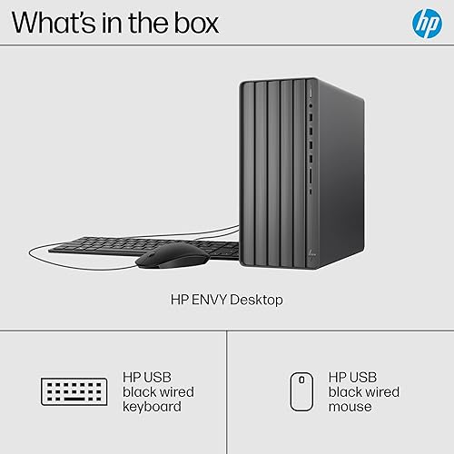 HP ENVY DESKTOP PC 2024, INTEL CORE I7-14700, 32GB RAM, 1TB SSD, INTEL UHD 770, WIN 11 PRO