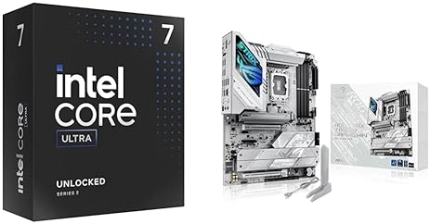INTEL ULTRA 7 20-CORE CPU ASUS ROG STRIX Z890-A WIFI 7 DDR5 GAMING ATX MOTHERBOARD BUNDLE