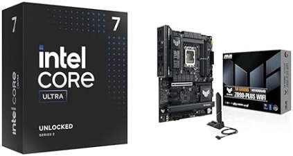 INTEL ULTRA 7 20-CORE CPU ASUS TUF Z890-PLUS WIFI7 ATX MOTHERBOARD DDR5 4X M.2 BUNDLE