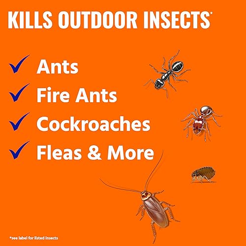 TERRO ANT KILLER PLUS 3LB OUTDOOR INSECT CONTROL SHAKER KILLS FIRE ANTS, FLEAS COCKROACHES