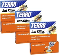 TERRO T200-3SR LIQUID ANT KILLER BAITS 3 PACK EFFECTIVE ANT CONTROL SOLUTION