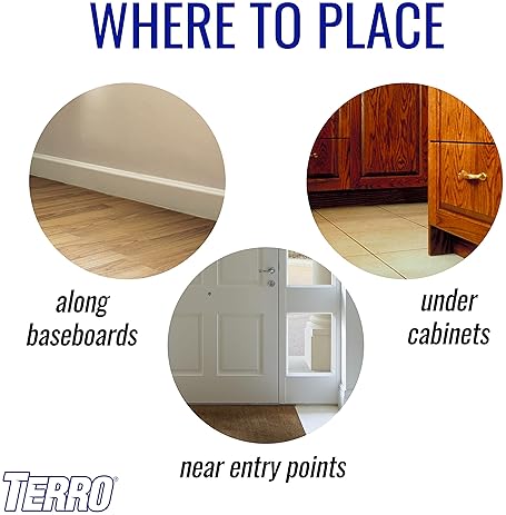 TERRO T200-3SR LIQUID ANT KILLER BAITS 3 PACK EFFECTIVE ANT CONTROL SOLUTION