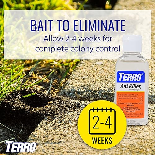TERRO T200-3SR LIQUID ANT KILLER BAITS 3 PACK EFFECTIVE ANT CONTROL SOLUTION