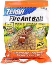 TERRO FIRE ANT BAIT 2 LB KILLS FIRE ANTS FAST, TREATS UP TO 30,000 SQ FT MODEL T708