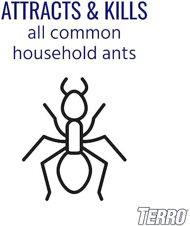 TERRO ANT KILLER BUNDLE 12 LIQUID BAIT STATIONS OUTDOOR READY-TO-USE ANT BAIT STAKE