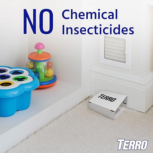 TERRO T3206 INDOOR SPIDER INSECT STICKY TRAPS 4 COUNT PACK OF 1