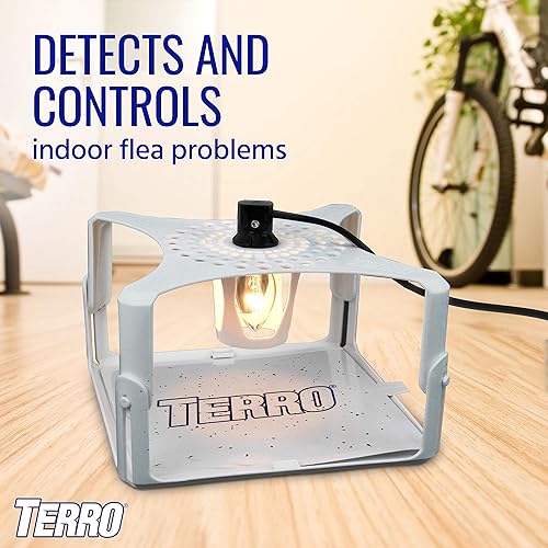 TERRO FLEA TRAP REFILL GLUE CARDS FOR T230 INDOOR FLEA TRAP, 3 COUNT PACK T231