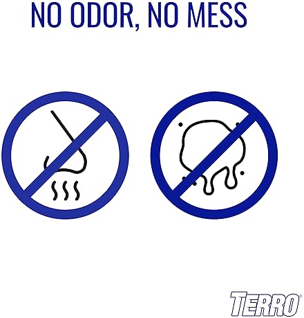 TERRO T518 FLY MAGNET STICKY TRAP, INDOOR HANGING HOUSEFLY CATCHER, 8-COUNT PACK