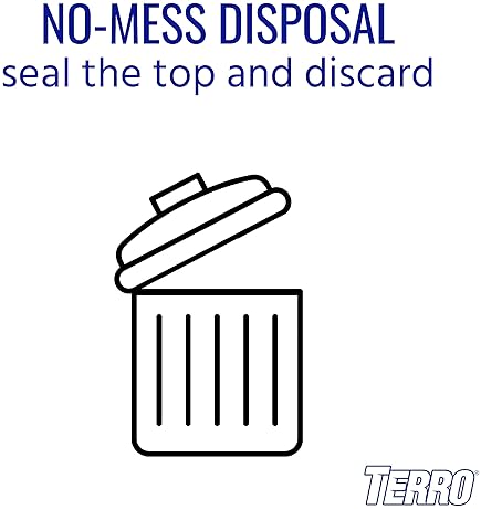 TERRO FLY MAGNET DISPOSABLE OUTDOOR FLY TRAP WITH BAIT T524 EFFECTIVE FLY CONTROL