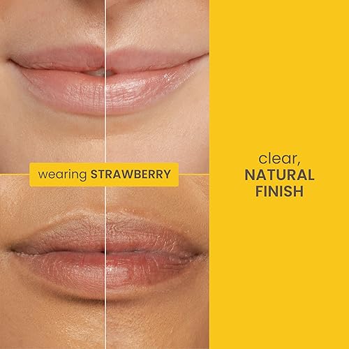 BURT S BEES SWEET STRAWBERRY LIP MILK LIP BALM, VITAMIN ENRICHED MOISTURIZER, 0.34 OZ