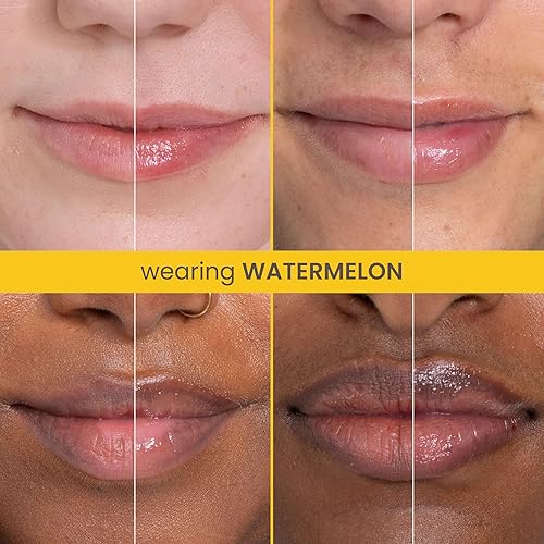 BURTS BEES WATERMELON RESCUE LIP BALM 0.35OZ HYDRATING, NATURAL BEESWAX SHEA BUTTER