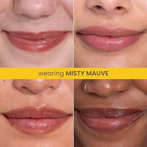 BURT S BEES TINTED LIP BALM MISTY MAUVE HYDRATING 24H MOISTURIZER WITH NATURAL BEESWAX