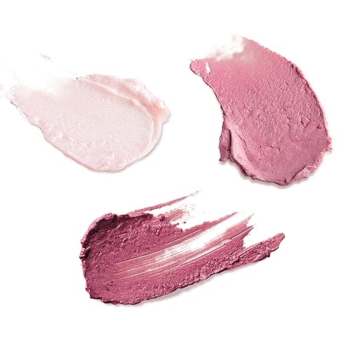 BURTS BEES PINK LIP SHIMMER TINTED BALM TRIO - MOISTURIZING, NATURAL GLOW, 3 X 0.09 OZ