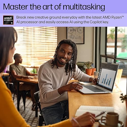 HP OMNIBOOK 5 16 INCH NEXT GEN AI PC, 2K DISPLAY, AMD RYZEN AI 5 340, 16 GB RAM, 512 GB SSD, AMD RAD