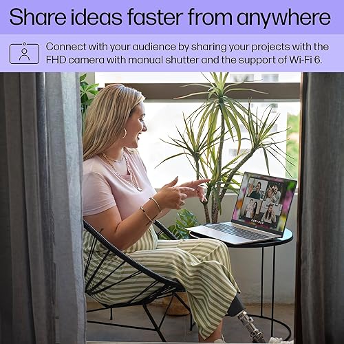 HP OMNIBOOK 5 16 INCH AI PC, 2K TOUCHSCREEN DISPLAY, INTEL CORE ULTRA 5 225U, 16 GB RAM, 512 GB SSD,