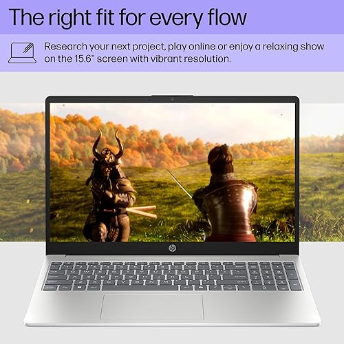 HP 15.6 INCH LAPTOP, HD TOUCHSCREEN DISPLAY, AMD RYZEN 3 7320U, 8 GB RAM, 128 GB SSD, AMD RADEON GRA