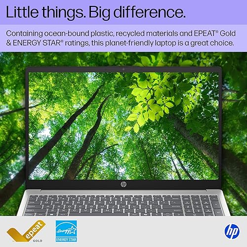 HP 15.6 INCH LAPTOP, HD TOUCHSCREEN DISPLAY, AMD RYZEN 3 7320U, 8 GB RAM, 256 GB SSD, AMD RADEON GRA