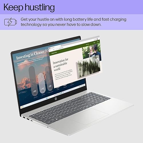 HP 15.6 INCH LAPTOP, HD TOUCHSCREEN DISPLAY, AMD RYZEN 5 7520U, 8 GB RAM, 512 GB SSD, AMD RADEON GRA