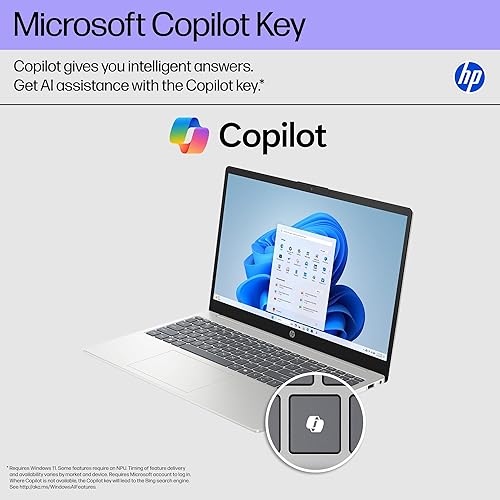 HP 15.6 INCH LAPTOP, HD TOUCHSCREEN DISPLAY, AMD RYZEN 5 7520U, 8 GB RAM, 512 GB SSD, AMD RADEON GRA