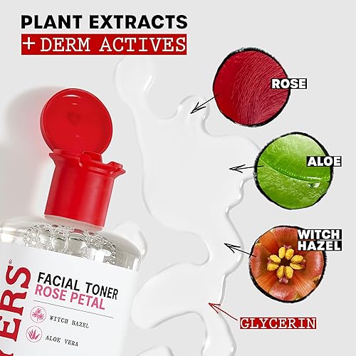 THAYERS ALCOHOL-FREE ROSE PETAL WITCH HAZEL TONER 12OZ HYDRATING, SOOTHING, ALL SKIN TYPES