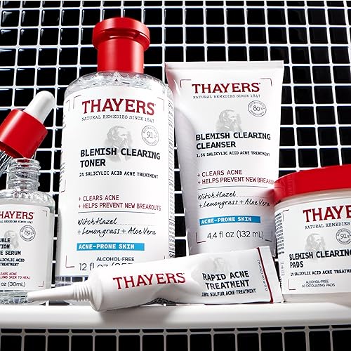 THAYERS ACNE PADS WITH SALICYLIC ACID WITCH HAZEL BLEMISH CLEARING, EXFOLIATING, 60 CT