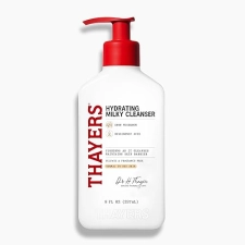 THAYERS MILKY HYDRATING FACE CLEANSER WITH SNOW MUSHROOM HYALURONIC ACID GENTLE, PARABEN-FREE, 8 OZ