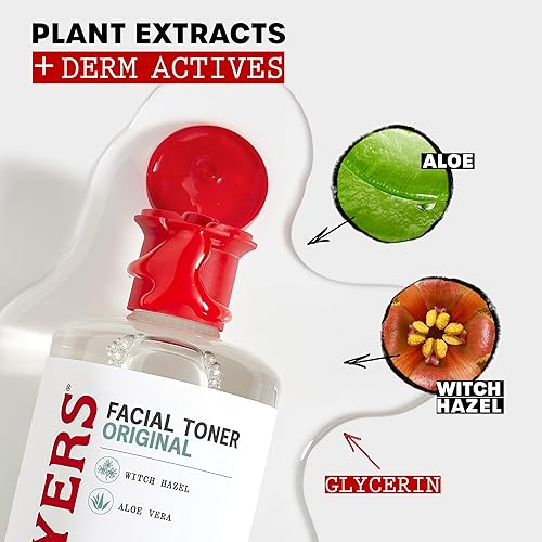 THAYERS ALCOHOL-FREE WITCH HAZEL TONER WITH ALOE VERA, HYDRATING, VEGAN, 12 OZ