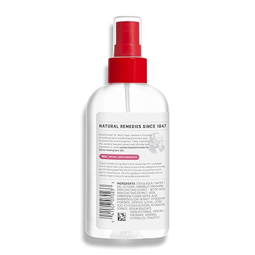 THAYERS ALCOHOL-FREE WITCH HAZEL FACIAL MIST TONER WITH ALOE VERA, ROSE PETAL, SOOTHING AND HYDRATIN